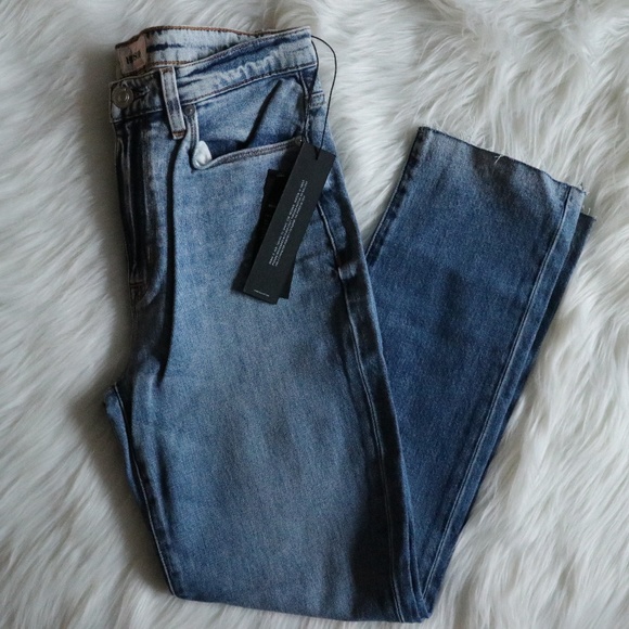 Hudson Zoeey High Rise Straight Crop Jeans Sz 28 - Picture 2 of 7